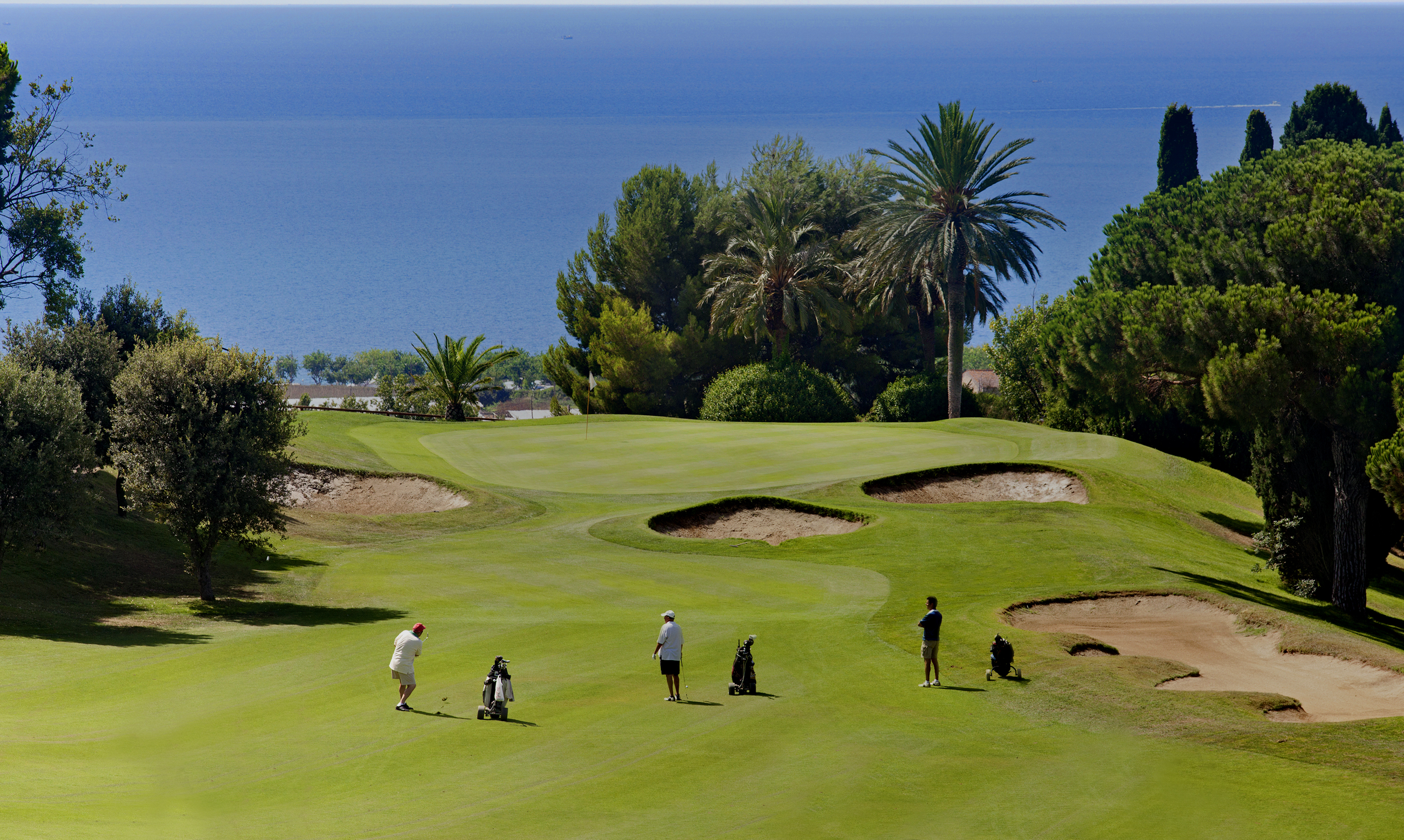 Parcours pres Barcelone - Club de Golf Llavaneras