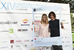 Torneo Xap con Vanesa Lorenzo y Carles Puyol